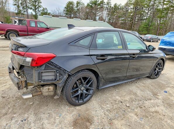 2HGFE2F58NH567037 2022 HONDA CIVIC Black Rear right