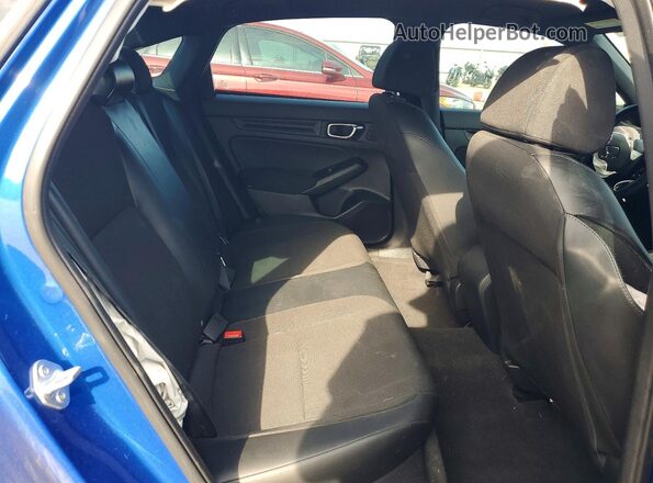 2HGFE2F58NH576174 2022 HONDA CIVIC Blue Rear seats view