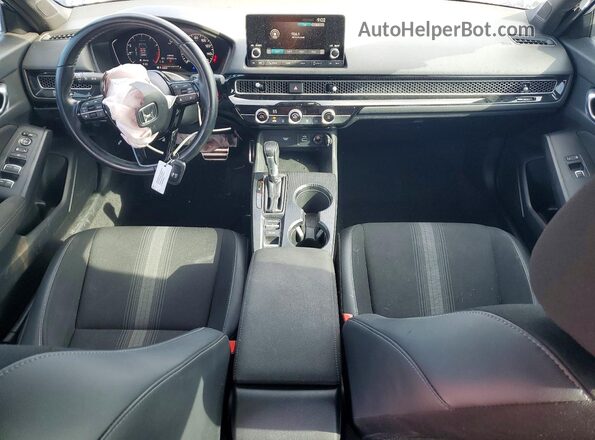 2HGFE2F58NH576174 2022 HONDA CIVIC Blue Dashboard view