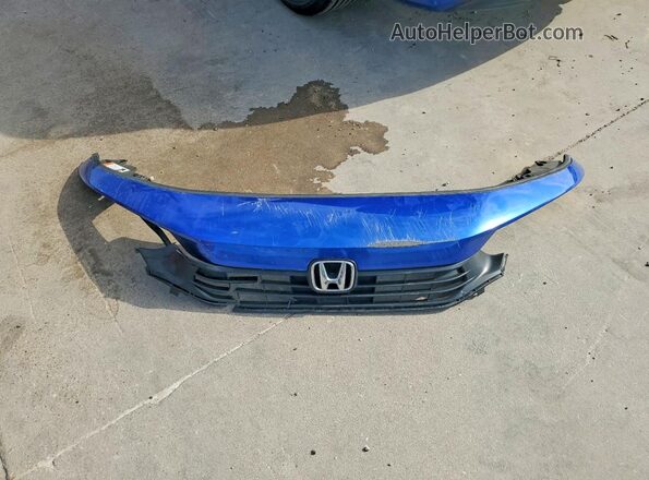 2HGFE2F58NH576174 2022 HONDA CIVIC Blue Engine compartment view