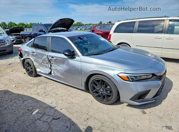2HGFE2F58NH602627 2022 HONDA CIVIC Silver წინა მარჯვენა