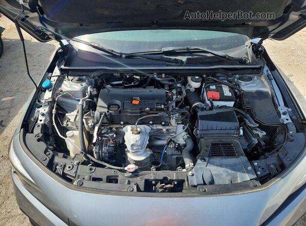 2HGFE2F58NH602627 2022 HONDA CIVIC Silver უკანა სალონის ხედი