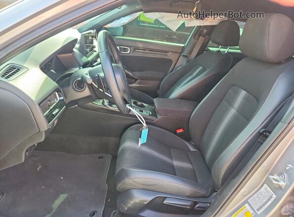 2HGFE2F58NH602627 2022 HONDA CIVIC Silver წინა სალონის ხედი