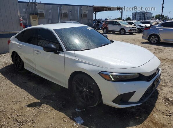 2HGFE2F58PH511862 2023 HONDA CIVIC Белый Передняя правая четверть