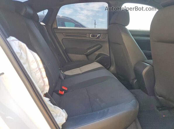 2HGFE2F58PH511862 2023 HONDA CIVIC Белый Вид задних сидений