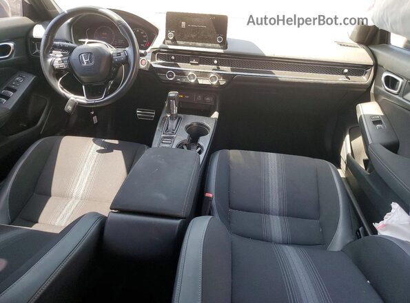 2HGFE2F58PH511862 2023 HONDA CIVIC Белый Вид панели приборов
