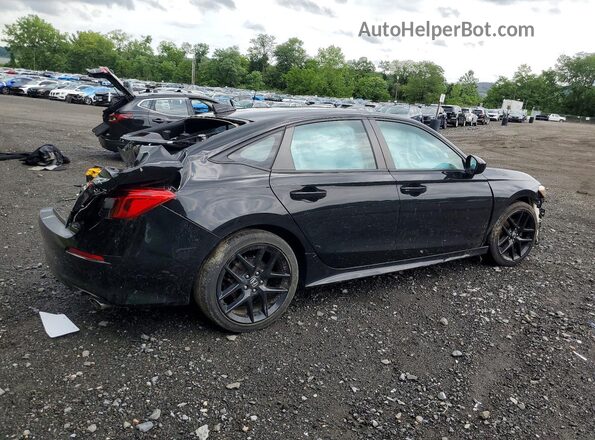 2HGFE2F58PH524627 2023 HONDA CIVIC Black უკანა მარჯვენა