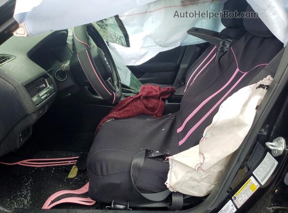2HGFE2F58PH524627 2023 HONDA CIVIC Black წინა სალონის ხედი