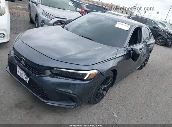 2HGFE2F58PH548295 2023 HONDA CIVIC Gray Przód lewy