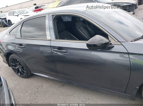 2HGFE2F58PH548295 2023 HONDA CIVIC Gray Widok wnętrza 360 stopni