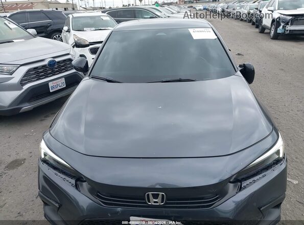 2HGFE2F58PH548295 2023 HONDA CIVIC Gray Widok wnętrza z tyłu