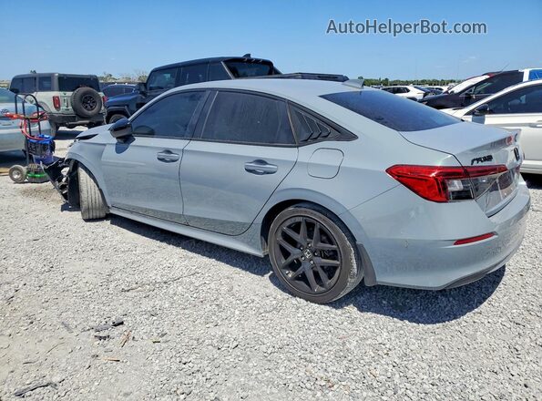 2HGFE2F58PH552055 2023 HONDA CIVIC Серый Задняя левая четверть