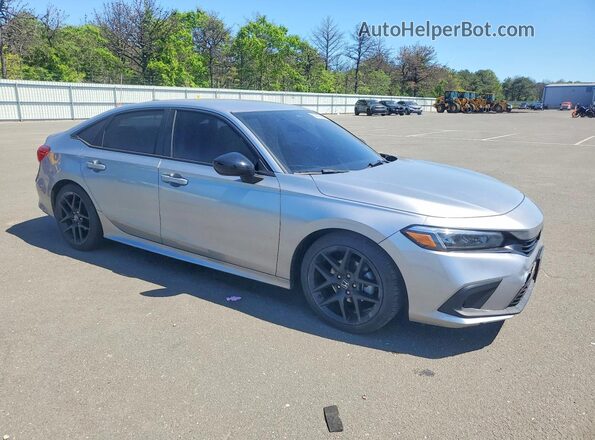 2HGFE2F58PH553738 2023 HONDA CIVIC Серебряный Передняя правая четверть