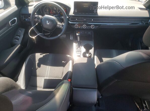 2HGFE2F58PH553738 2023 HONDA CIVIC Серебряный Вид панели приборов