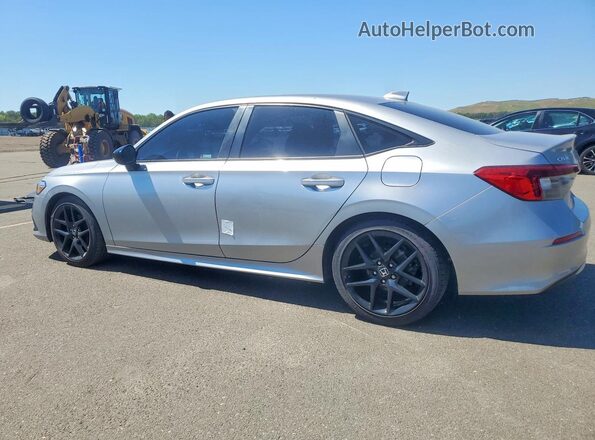 2HGFE2F58PH553738 2023 HONDA CIVIC Серебряный Задняя левая четверть