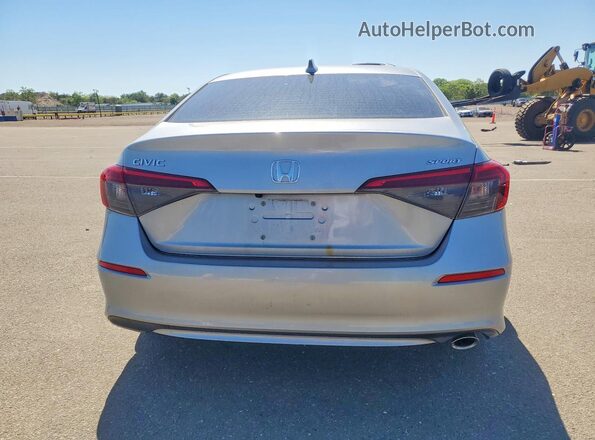 2HGFE2F58PH553738 2023 HONDA CIVIC Серебряный Вид сзади