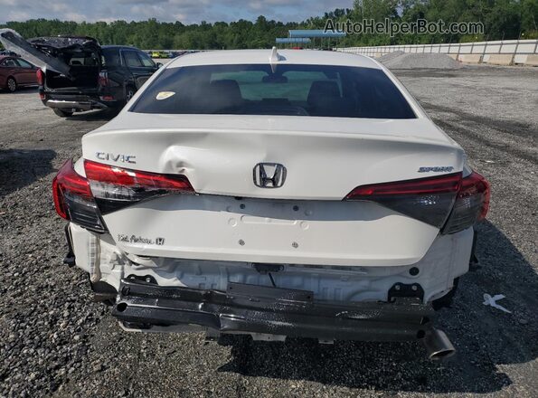 2HGFE2F58PH560317 2023 HONDA CIVIC White Հետևի տեսք