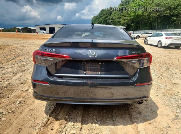 2HGFE2F58RH516241 2024 HONDA CIVIC Gray Vista trasera