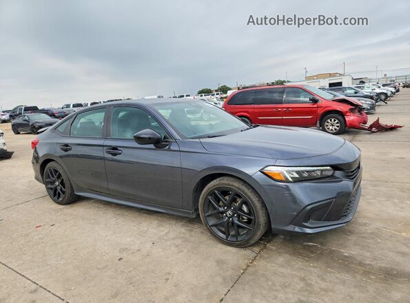 2HGFE2F58RH523187 2024 HONDA CIVIC Blue Przód prawy