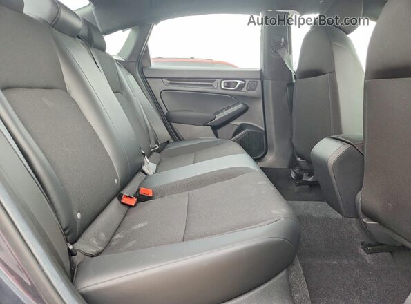2HGFE2F58RH523187 2024 HONDA CIVIC Blue Widok tylnych siedzeń