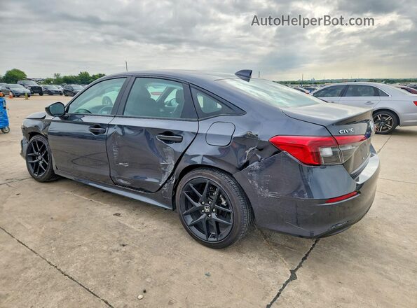 2HGFE2F58RH523187 2024 HONDA CIVIC Blue Tył lewy