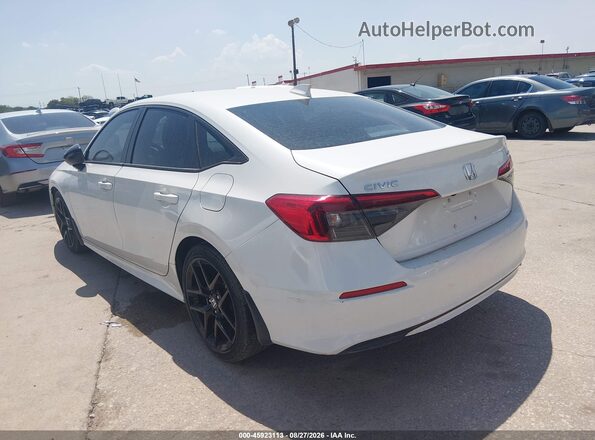 2HGFE2F58RH523688 2024 HONDA CIVIC White Trasero izquierdo