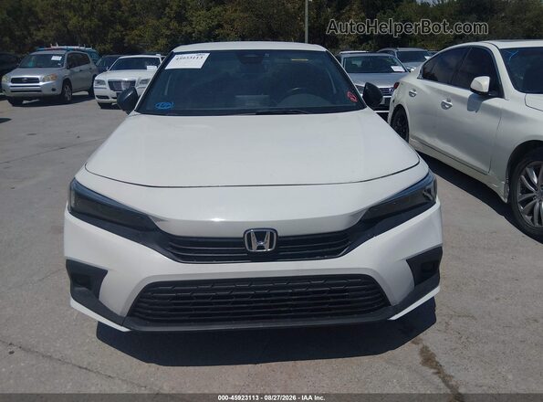 2HGFE2F58RH523688 2024 HONDA CIVIC White Vista del cuadro de instrumentos