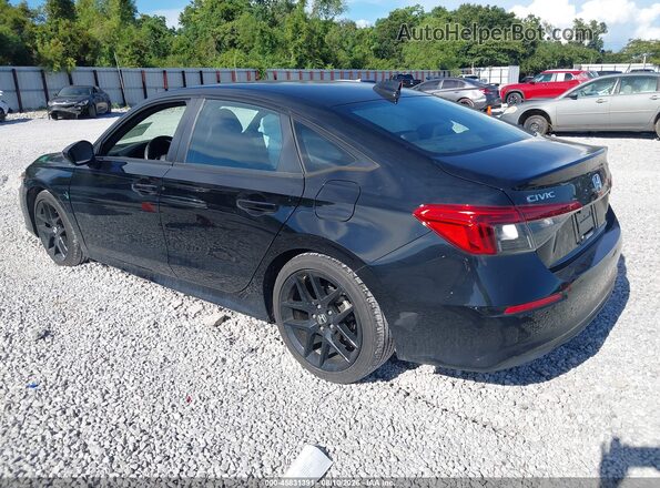 2HGFE2F58RH525425 2024 HONDA CIVIC Черный Задняя левая четверть