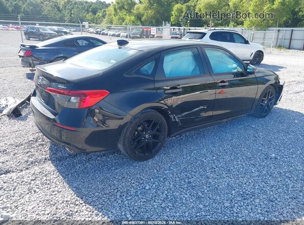 2HGFE2F58RH525425 2024 HONDA CIVIC Черный Задняя правая четверть