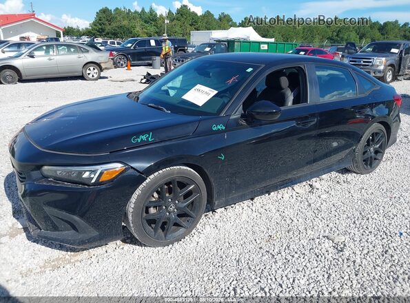 2HGFE2F58RH525425 2024 HONDA CIVIC Черный Передняя левая четверть