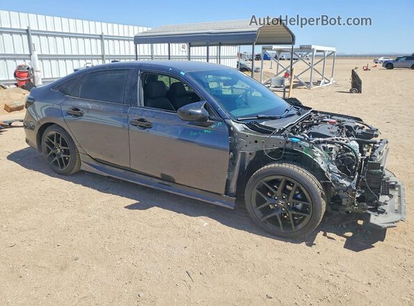 2HGFE2F58RH534111 2024 HONDA CIVIC Charcoal Передня права чверть