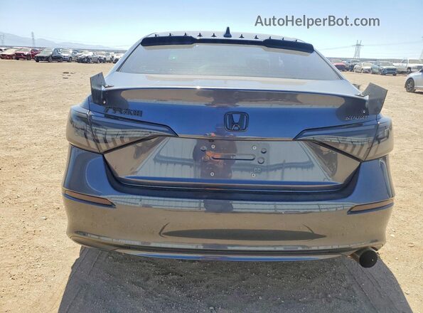 2HGFE2F58RH534111 2024 HONDA CIVIC Charcoal Вид ззаду