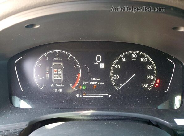 2HGFE2F58RH545965 2024 HONDA CIVIC Black Սարքավորումների վահանակի տեսք