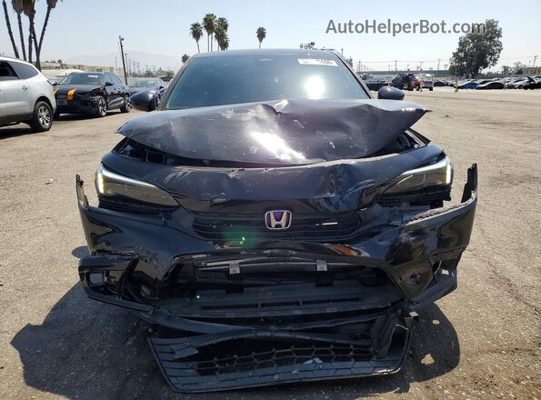2HGFE2F58RH545965 2024 HONDA CIVIC Black Դիմացի տեսք
