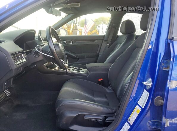 2HGFE2F58RH555976 2024 HONDA CIVIC Blue Widok wnętrza z przodu