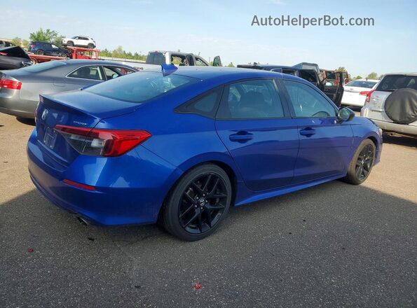 2HGFE2F58RH555976 2024 HONDA CIVIC Blue Tył prawy