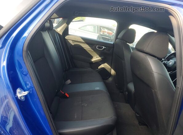 2HGFE2F58RH555976 2024 HONDA CIVIC Blue Widok tylnych siedzeń