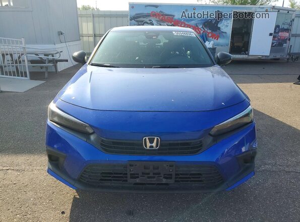 2HGFE2F58RH555976 2024 HONDA CIVIC Blue Widok z przodu