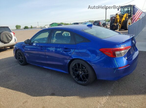 2HGFE2F58RH555976 2024 HONDA CIVIC Blue Tył lewy