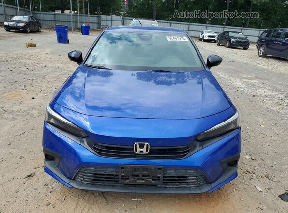 2HGFE2F58RH569568 2024 HONDA CIVIC Blue Widok z przodu