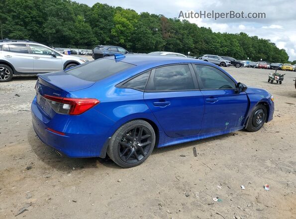 2HGFE2F58RH569568 2024 HONDA CIVIC Blue Tył prawy