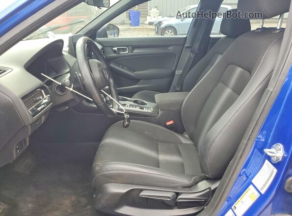 2HGFE2F58RH569568 2024 HONDA CIVIC Blue Widok wnętrza z przodu