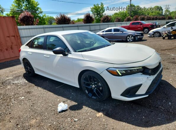 2HGFE2F58RH575547 2024 HONDA CIVIC White წინა მარჯვენა