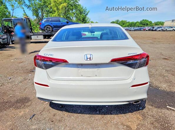 2HGFE2F58RH575547 2024 HONDA CIVIC White უკანა ხედი