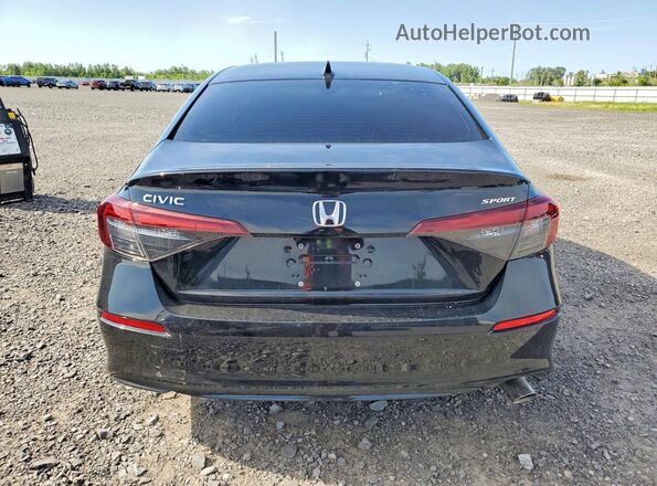 2HGFE2F58SH105931 2025 HONDA CIVIC Black Հետևի տեսք