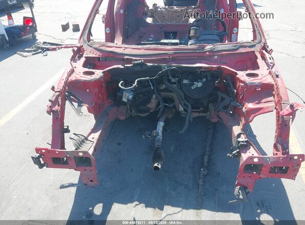 2HGFE2F58SH523003 2025 HONDA CIVIC Red Widok z tyłu