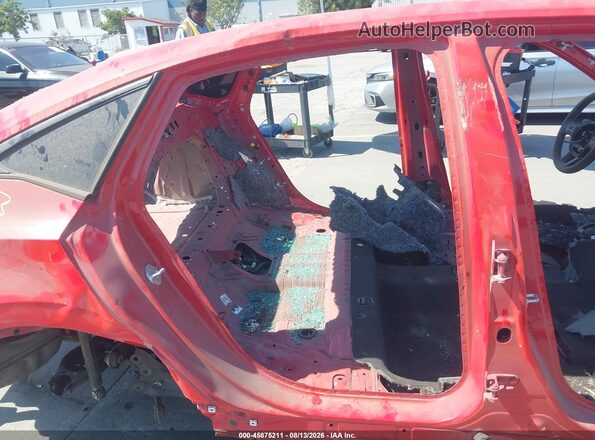 2HGFE2F58SH523003 2025 HONDA CIVIC Red Widok naklejki z numerem VIN
