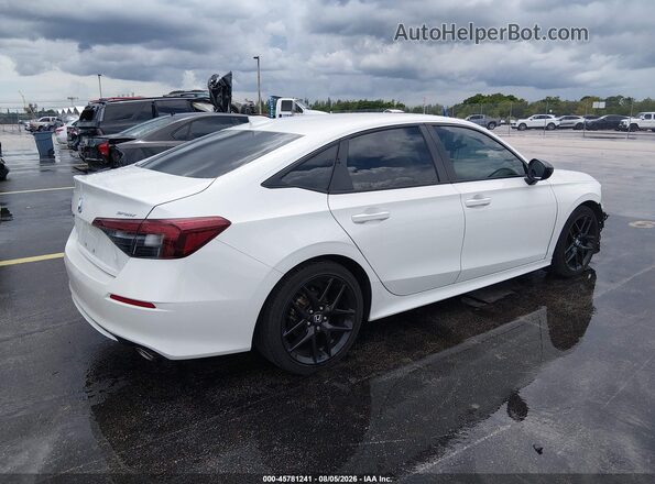 2HGFE2F58SH540500 2025 HONDA CIVIC White უკანა მარჯვენა