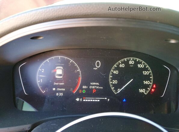 2HGFE2F58SH540657 2025 HONDA CIVIC Red Սարքավորումների վահանակի տեսք