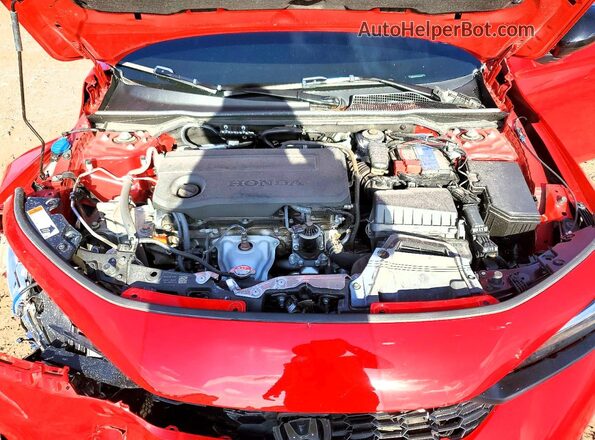 2HGFE2F58SH540657 2025 HONDA CIVIC Red Սալոնի հետևի տեսք
